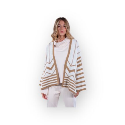 Cappa Bicolore Jaquard