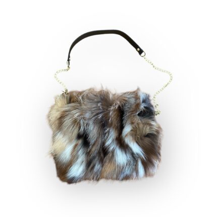 Pochette in Vera Pelliccia