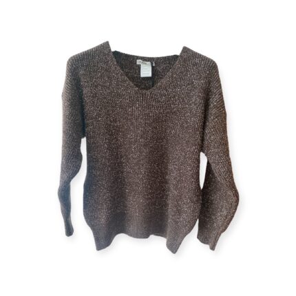 Pullover Lurex Scollo V