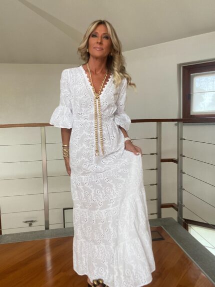 Abito San Gallo Scollo a V