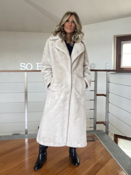 Pelliccia Lunga Eco-Visone